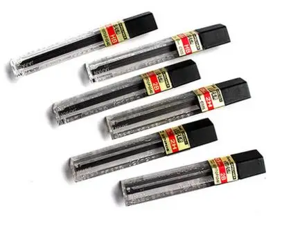 

1 pc Pentel C505 Lead Refills 0.5mm 2B HB 2H Black 12 Leads per Tube 0.5 mm Mechanical Pencil Lead