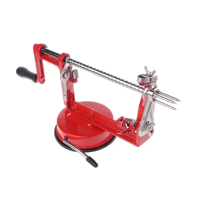 

Stainless Steel 3 in 1 Apple Peeler Fruit Peeler Slicing Machine Apple Fruit Machine Peeled Tool