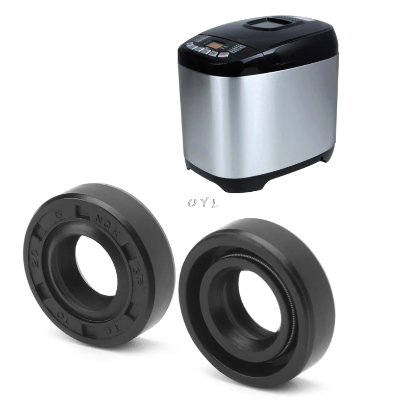 

10x20x6mm Wearable Breadmaker Sorbet Machine Blender Repair Parts Oil Seal Ring