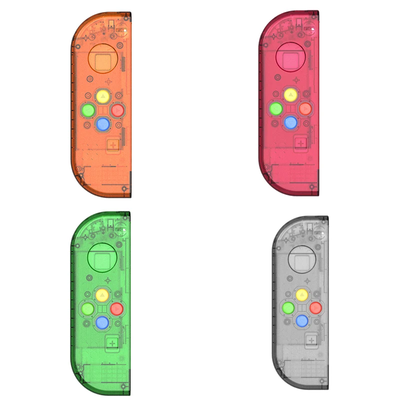 Фиолетовый, зеленый, красный корпус, сменная Крышка для kingd Switch Joy-Con Shell для NS Joy Cons, пластиковый чехол, аксессуары