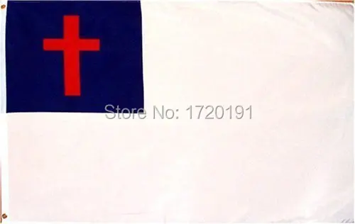 

Christian Flag - 3 foot by 5 foot Polyester (NEW) by Other Flags