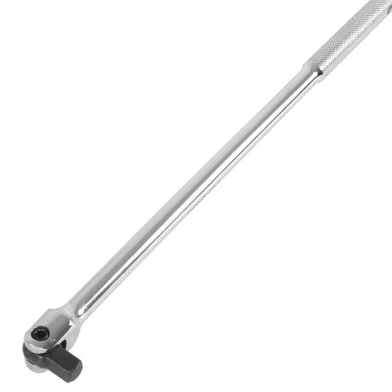 GUONING-L 1Piece 24 Inch Long 1/2 Inch Breaker Bar Socket Driver 180 Degree Flex Head with Spring-Loaded Ball Bearing Socket Wrench Hand Tool Tools GUONING-L 1Piece 24 Inch Long 1/2 Inch Breaker Bar Socket Driver 180 Degree Flex Head with Spring-Loaded Ball Bearing Socket Wrench Hand Tool Tools