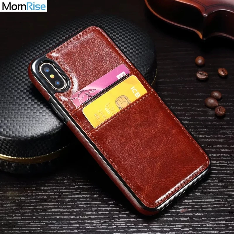 Luxury Business Style PU leather Back Cover For Apple