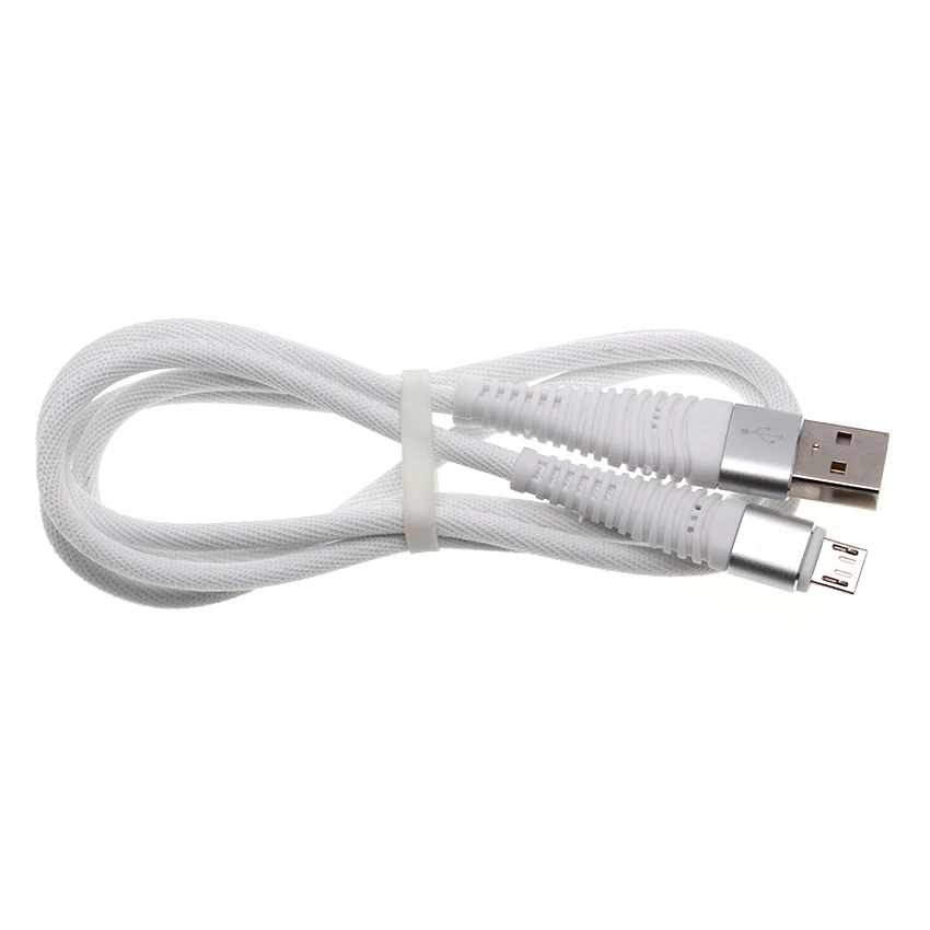 100 шт. кабель Micro USB 5 В 2A быстрое зарядное устройство кабель для передачи данных Плетеный USB кабель мобильного телефона USB зарядное устройство кабель для samsung huawei Sony LG