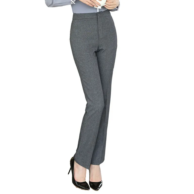gray work pants