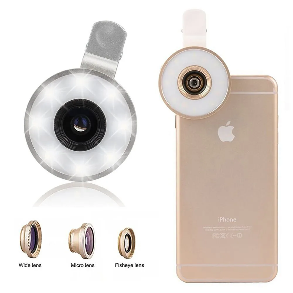 

USB Beauty Fill Light LED Supplementary Lighting Night Darkness Selfie Enhancing for phone charge Selfie Ring Light for phone