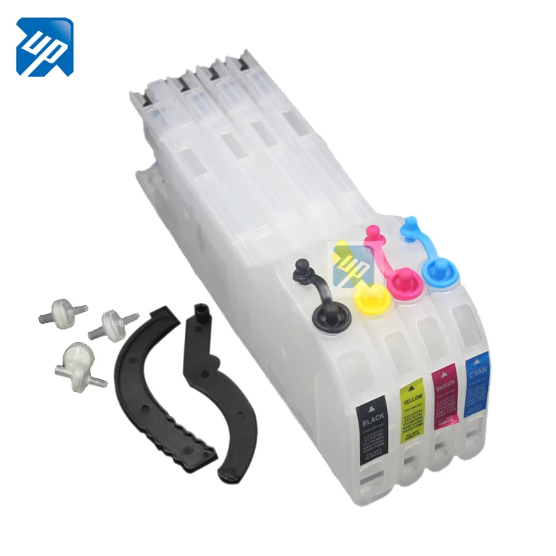 Réservoir Encre Brother CISS 4 Couleurs - Compatible LC12/17/71/73/75/77/79/400/450...