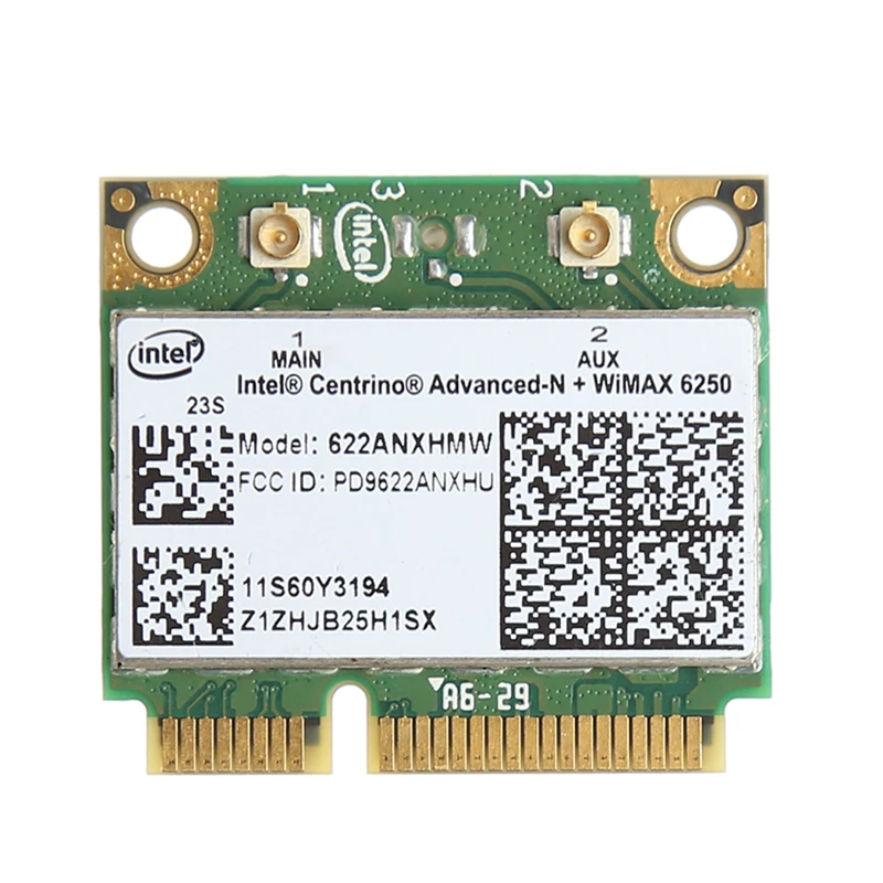 

Двухдиапазонная карта PCI-E, 300 м, 2,4 +, беспроводная, Wi-Fi, для Intel 6250 Lenovo FRU 60Y3195