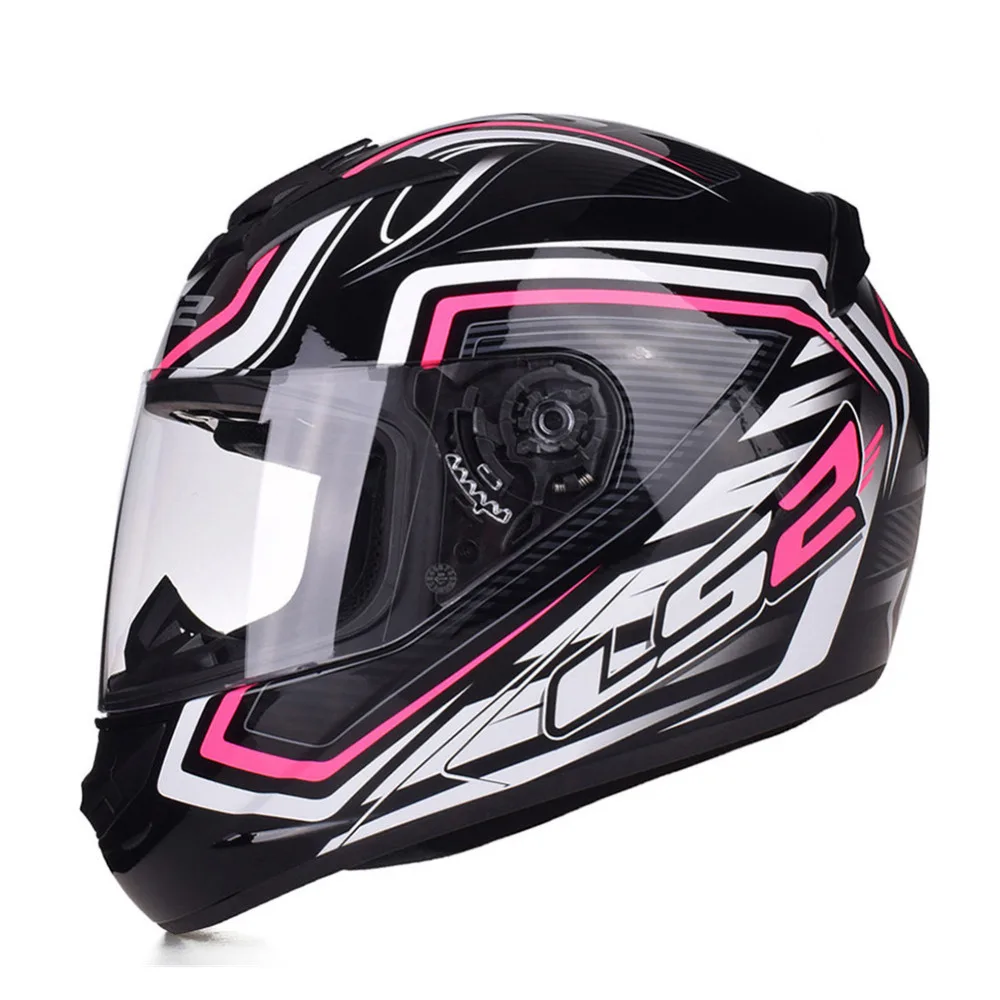 LS2 гоночный Полнолицевой мотоциклетный шлем для женщин Casco Capacete Moto детские шлемы