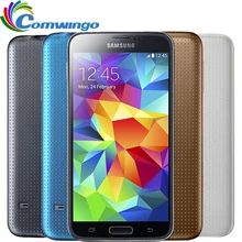 Original Unlocked Samsung Galaxy S5 i9600 LTE WCDMA 2GB RAM 16GB ROM G900F 16MP Camera Quad