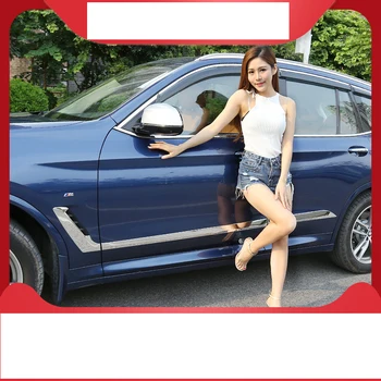 

lsrtw2017 stainless steel car body trims for bmw x3 2018 2019 2020 g01