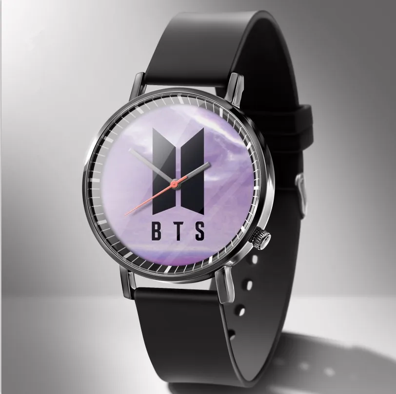 

Kpop Women Watch Casual Quartz Leather Band Watch Analog Wrist Bangtan Boys LOVE YOURSELF Answer JIN JIMIN JUNGKOOK V SUGA Watch