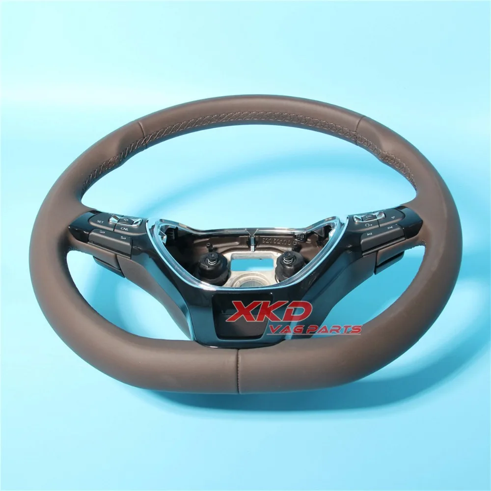 

New Brown Multifunction Steering Wheel W/Heated For VW Jetta MK6 5NG 419 091 A LJQ 5G0 419 091 6C0 419 091