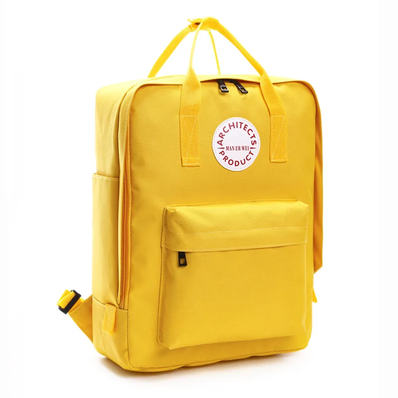 Известный классический брендовый спортивный рюкзак для девочки-подростка, уличный альпинистский туристический рюкзак через плечо, сумка sac a dos - Цвет: Yellow