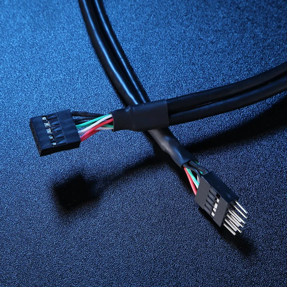 50 см/19 68 ''USB2.0 9 Pin типа папа переходник с внутренней резьбой Порты и разъёмы