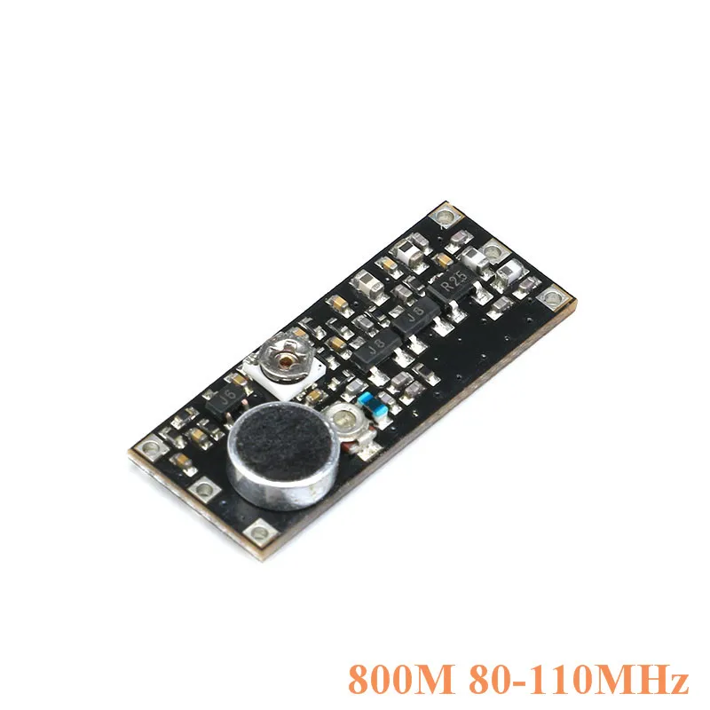 FM Transmitter Wireless Microphone Surveillance Frequency Board Module For Arduino Adjustable Capacitor DC 100M 800M 85-115MHz (3)_