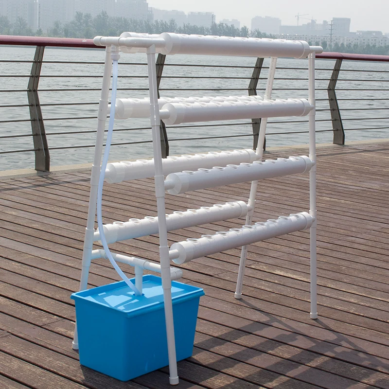 Hydroponics system NFT with 72pcs of net cup. Nutrient Film Technique (NFT) Hydroponics system NFT with 72pcs of net cup. Nutrient Film Technique (NFT)