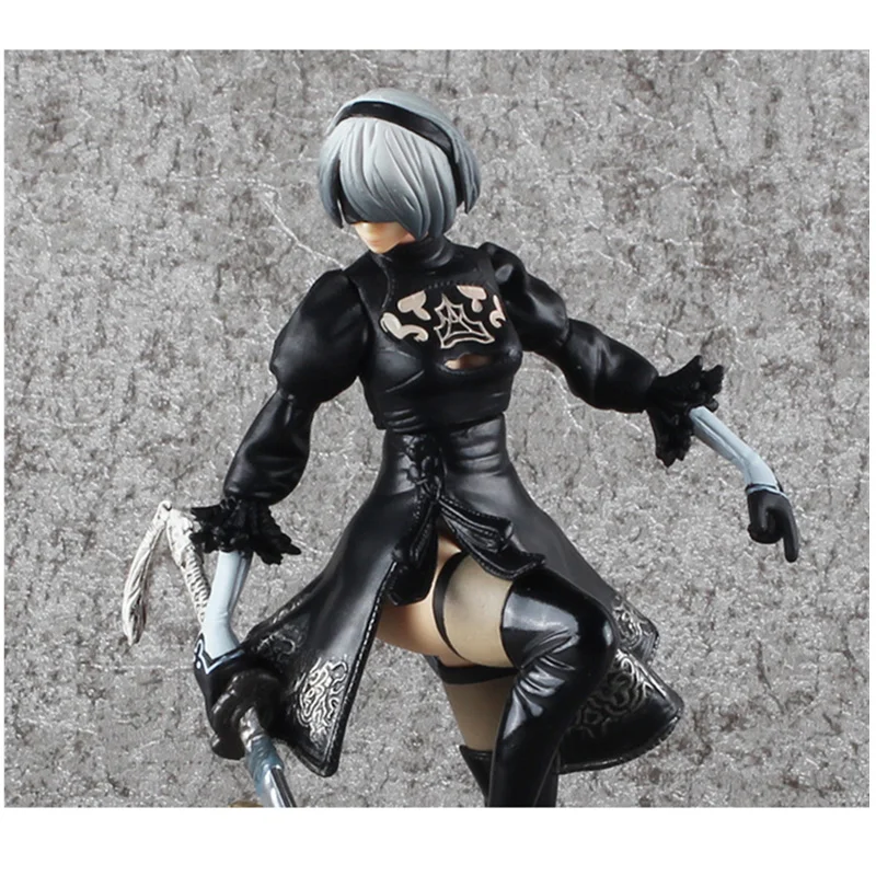 15 см NieR Automata YoRHa 2B Тип 9S подвижные суставы аниме фигурка куклы игрушки ПВХ
