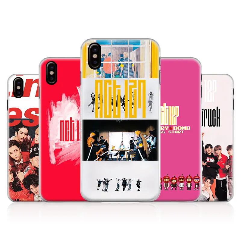 

NCT 127 Kpop Musical group Fashion Phone Case Cover Shell For Apple iPhone X 8Plus 8 7Plus 7 6sPlus 6s 6Plus 6 5 5S SE