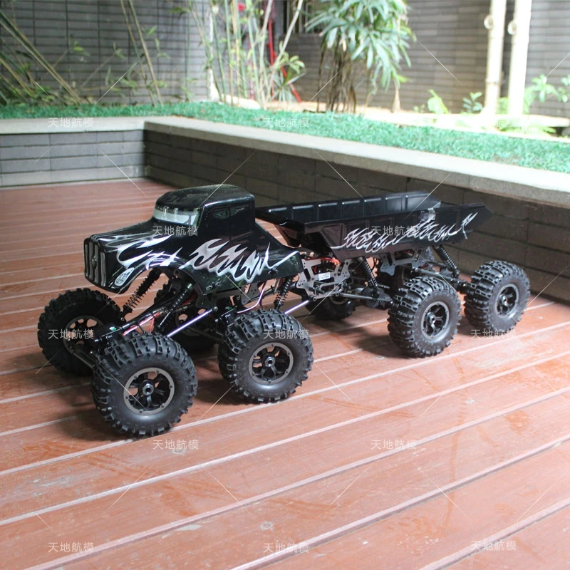 Машинка для скалолазания 1/10 scale RC 8WD 8X8 Rock Crawler Truck RTR MT1012 8 приводных колес|rock