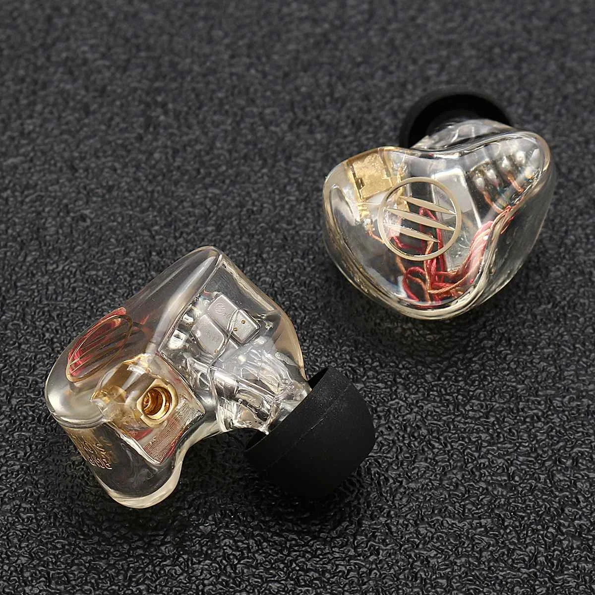 BGVP DM6 5BA IEM в ухо наушники Audiophile HiFi мониторы Внутриканальные наушники MMCX 6N 8 жильный кабель