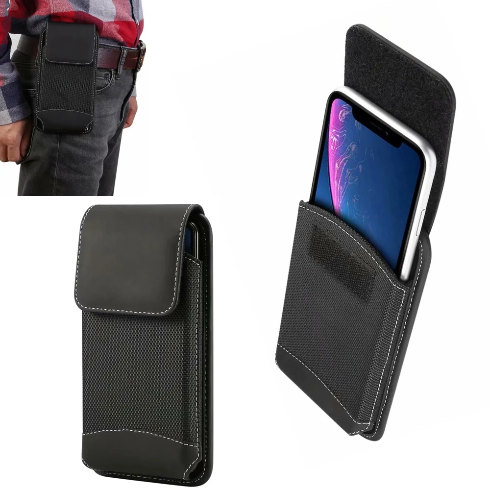

Hook Loop Waist Belt Phone Case Pouch For Huawei Mate 20 RS Porsche Design,nova 3 3i 3s,P Smart+,Y9 Y6 Y5 Y8 Y7 Prime (2018)