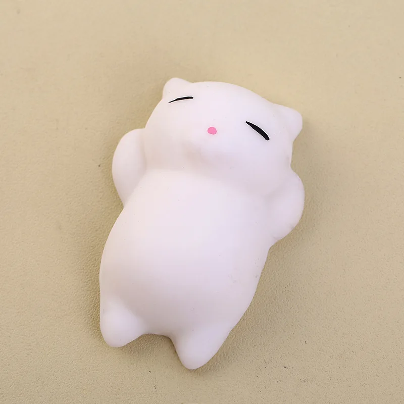 Aosst 2018 Mini Brinquedo Squishy Bonito Gato Bola Antistress Squeeze Mochi Subindo Brinquedos Slime Macio Pegajoso Squishi 