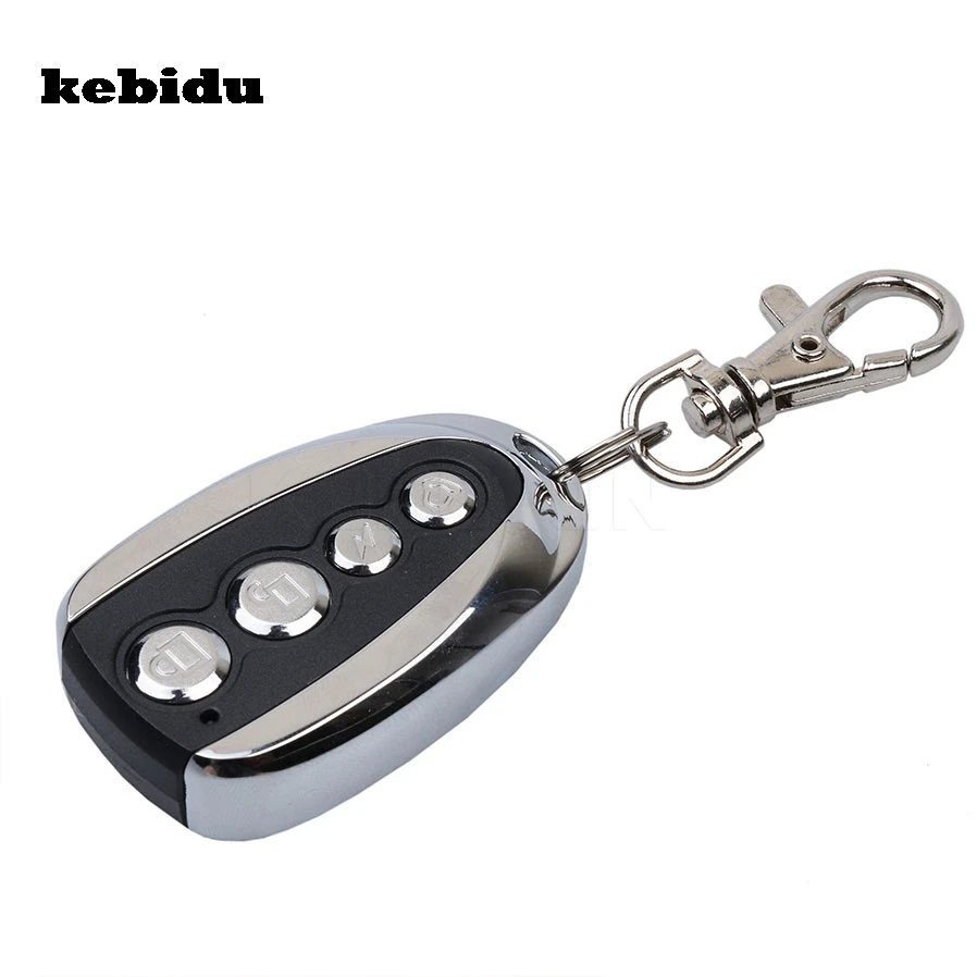 

kebidu New Arrival Universal Gate Garage Door Remote Controller Electric 433mhz Remote Control Cloning Fob Key Fob 8PS53