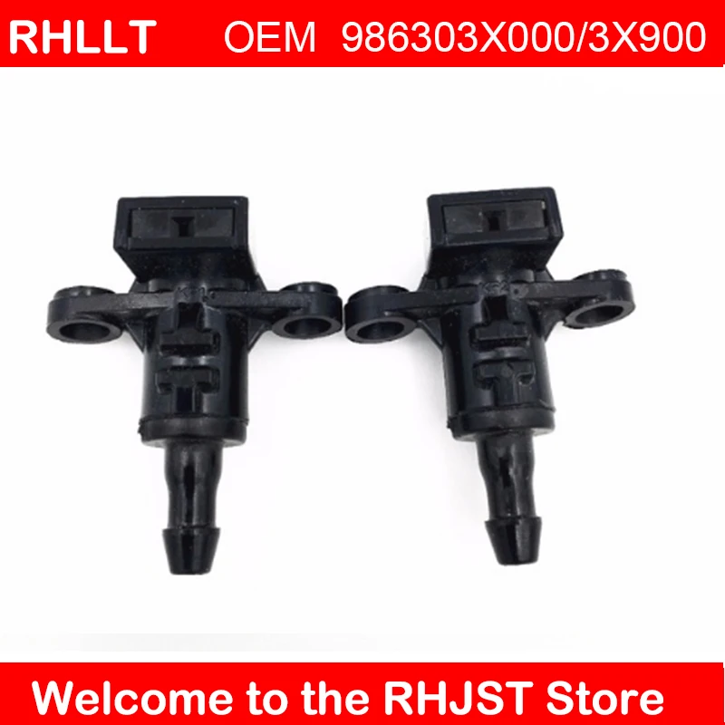 2 шт сопло омывателя ветрового стекла LH+ RH для hyundai Elantra Avante MD 2011- OEM 986303X000 986303X900