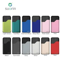 Новый цветной Suorin Air Pod Vape комплект 400 мАч все-в-одном E-cig комплект с 2 мл картридж 16 Вт Pod система vs Suorin Drop/Drag nano/Kubi