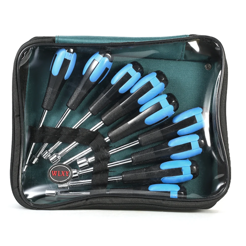 

Hollow Shaft Nut Driver Set Metric Sizes Hex Bit Sockets 5mm/5.5mm/6mm/7mm/8mm/9mm/10mm/11mm/12mm