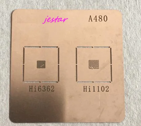

Трафарет для реболлинга BGA для HI6362 Hi1102, 1 шт.