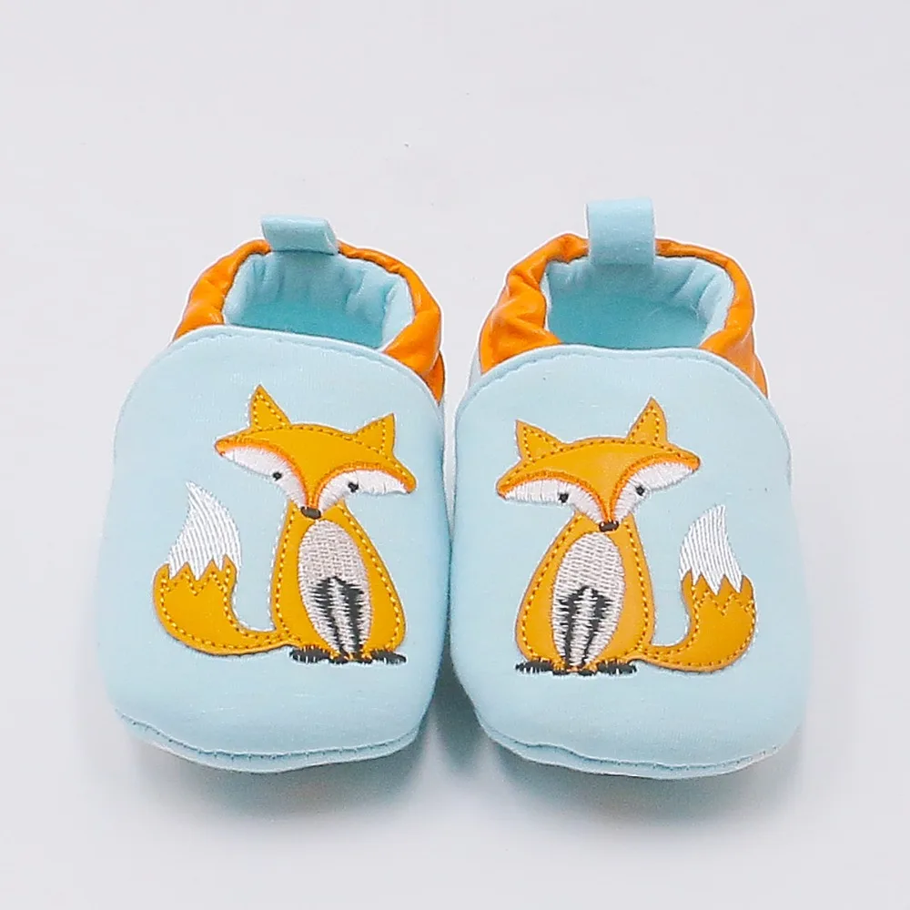 Первые ходунки CartoonShoes Bebe мокасины для малышей 0-24 м нескользящая Мягкая подошва обувь для маленьких мальчиков и девочек