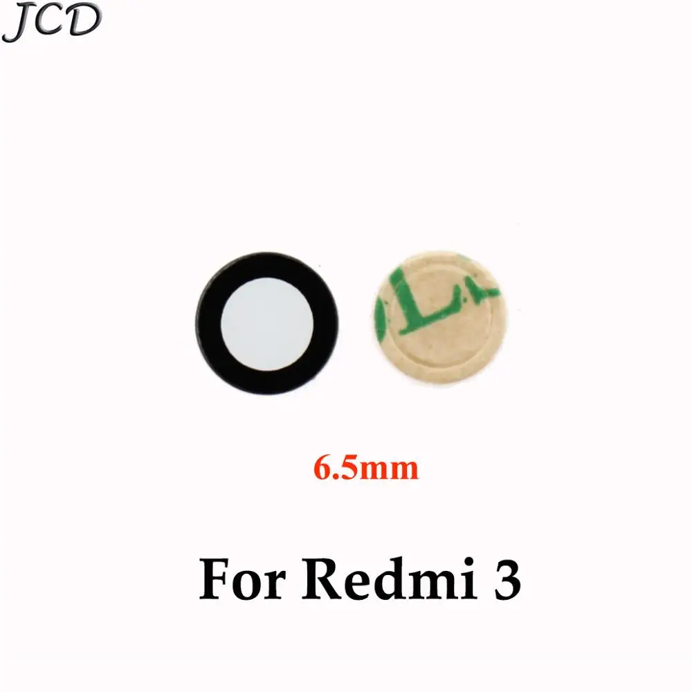 Стекло для камеры JCD Xiaomi Redmi Note 2 3 4 5 4x 5A 4A 6 Pro 5Plus стекло объектива задней + наклейки