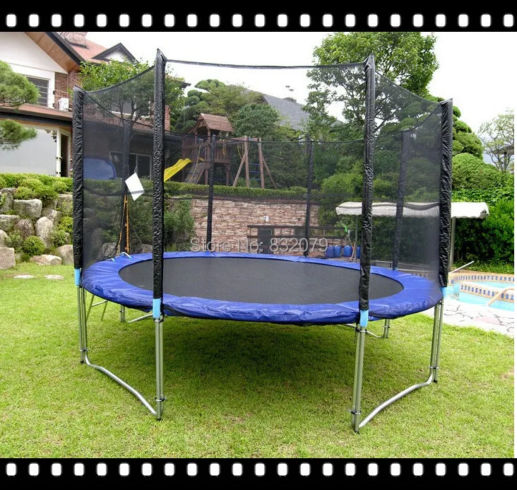 free shipping 2014 commercial gymnastics trampolines, kids indoor