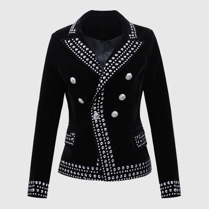 HIGH QUALITY New Fashion 2017 Designer Blazer Jacket Women