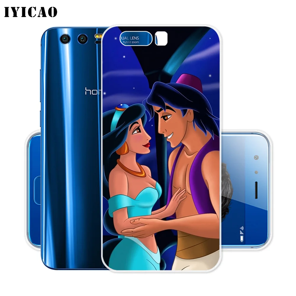 Мягкий силиконовый чехол IYICAO для Huawei Y9 Y7 Y6 Prime 2018 Honor 8C 8X 8 9 10 Lite 7X 7C 6A 7A