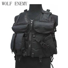 Тактический сетчатый жилет Камуфляжный полицейский CS нейлоновый джемпер несущий жилет страйкбол военный Пейнтбол охотничья Защитная Боевая Экипировка