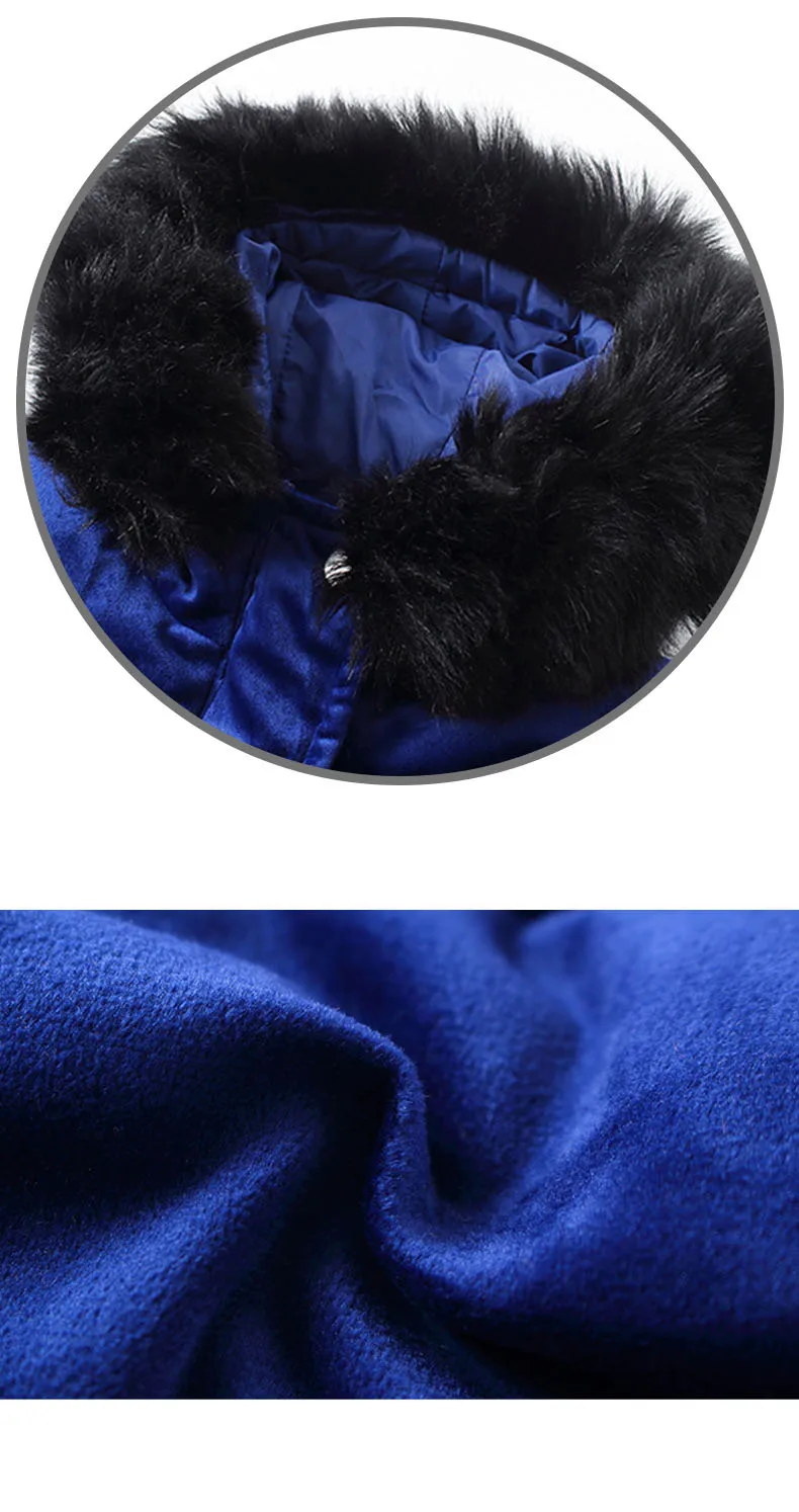 Girls Jackets Kids Fur Collar Kids Winter Fashion Outwear Hooded Warm Coats Girl 12 Years 13 14 Kids Fleece Jacket Windbreaker 10