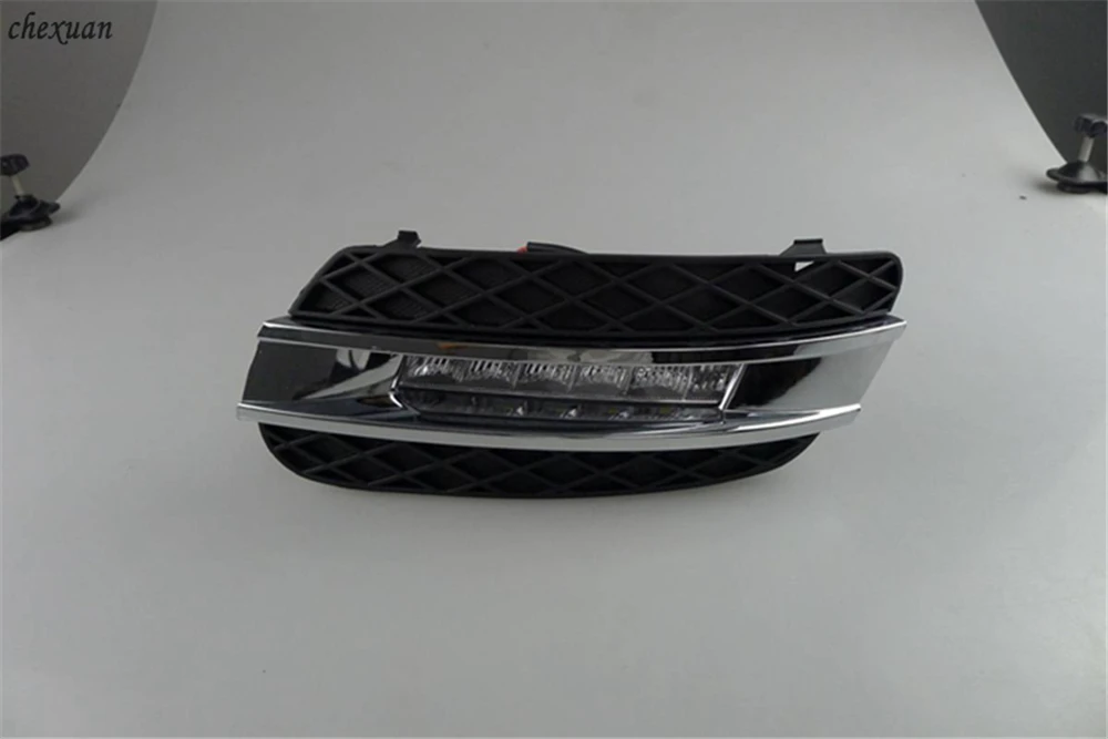 CSCSNL отражатели 2 шт мощностью 12V ABS светодиодный для Mercedes Benz ML350 W164 ML280 ML300 ML320 2006 2007 2008 2009 DRL Габаритные огни дневного света