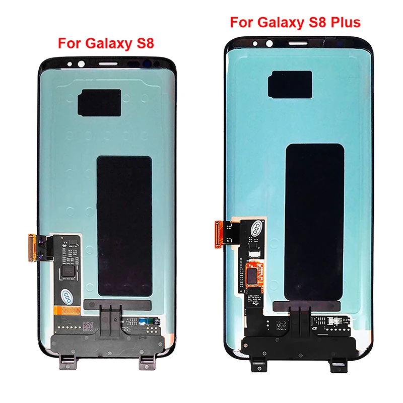 Beskaci Super Amoled для samsung Galaxy S8 плюс G955 G955F Экран Замена ЖК дисплей Дисплей Touch Панель с