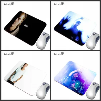

Mairuige 22X18/29X25 CM DJ Singer Avicii Mouse Pad Rectangular Laptop Mat Rubber Bottom Anti-skid Player Speed Version Star Mat