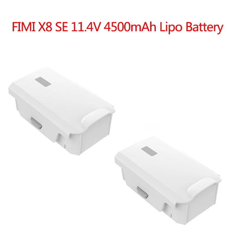 

FIMI X8 SE RC Quadcopter Spare Parts 11.4V 4500mAh Lipo Battery Flight Time 33mins for Rc Drone Accessories