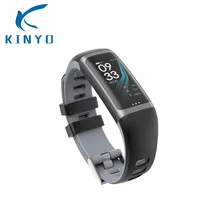 Kinyo Смарт-фитнес браслет Цвет Экран IP67 Водонепроницаемый сердечного ритма крови Давление кислорода Multi спортивный режим Смарт Браслет для Для мужчин Для женщин