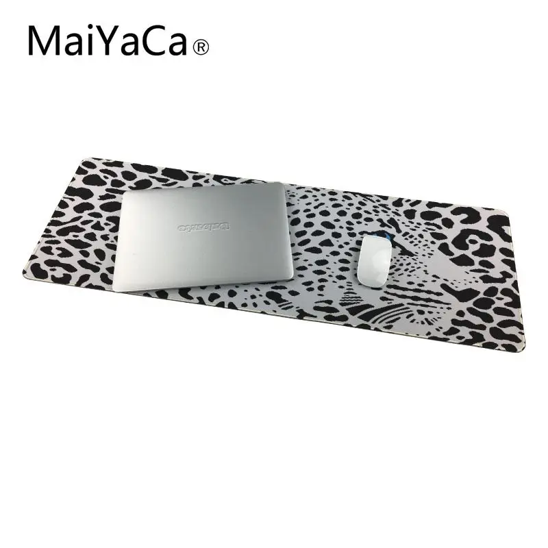  MaiYaCa Black spotted leopard large mouse pad For CS:CO dota 2 WOT Gaming mousepad Speed Version Lo
