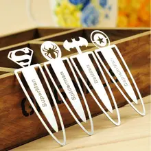 24 шт./лот звезды кино металлические закладки супер герой Бумага зажимы для Книга Держатель Закладка канцелярия Школьные принадлежности