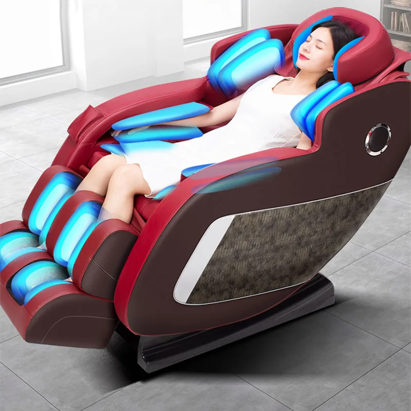 Электрический массажный стул умный дом капсула для тела 8D автоматический массажный стул многофункциональный диван китайский красный