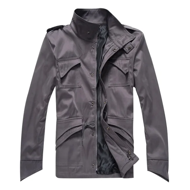 Cool Designed Mens Jacket Coat Tunic Jacket Spring&Autumn Slim Fit