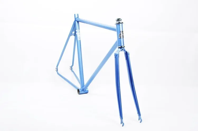 Top 700C Chrome molybdenum steel frame road bike fixed frame bike Fixed Gear Bike frame fork 700c 48cm 52cm bicycle frame 1