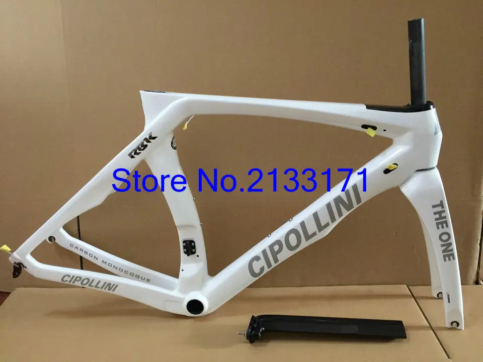 Карбоновая рама Cipollini RB1K THE ONE Shiny RB1000 T1100 карбоновая велосипедная Рама в комплекте